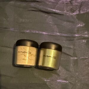 Vintage MAC Pigment Set in Gold and Green